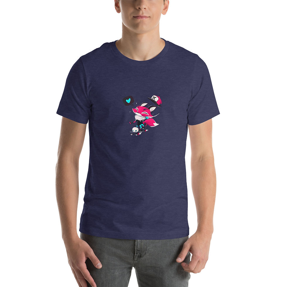 Miniature : t-shirt Skater fox