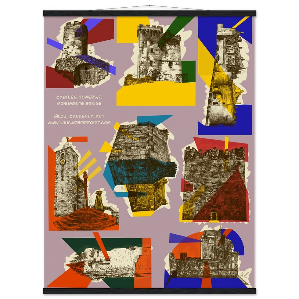 Thumbnail: Graphic pop art sheet, Wall art