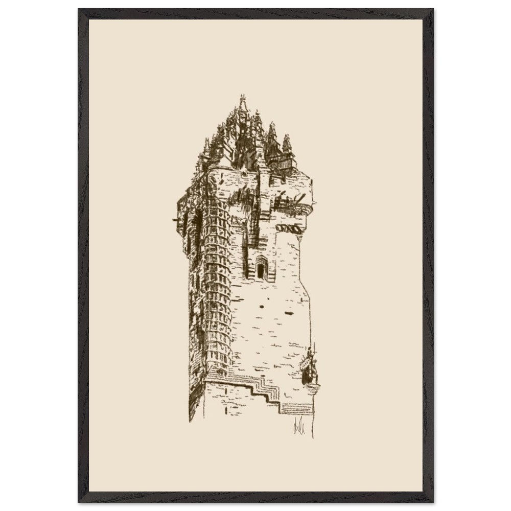 Premium Wooden Framed Poster With Fine Art Paper