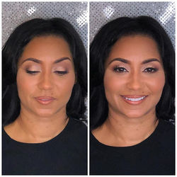 Had the pleasure of glamming the beautiful Tiffany Rogers! Thank you _totalaccounting for the referr