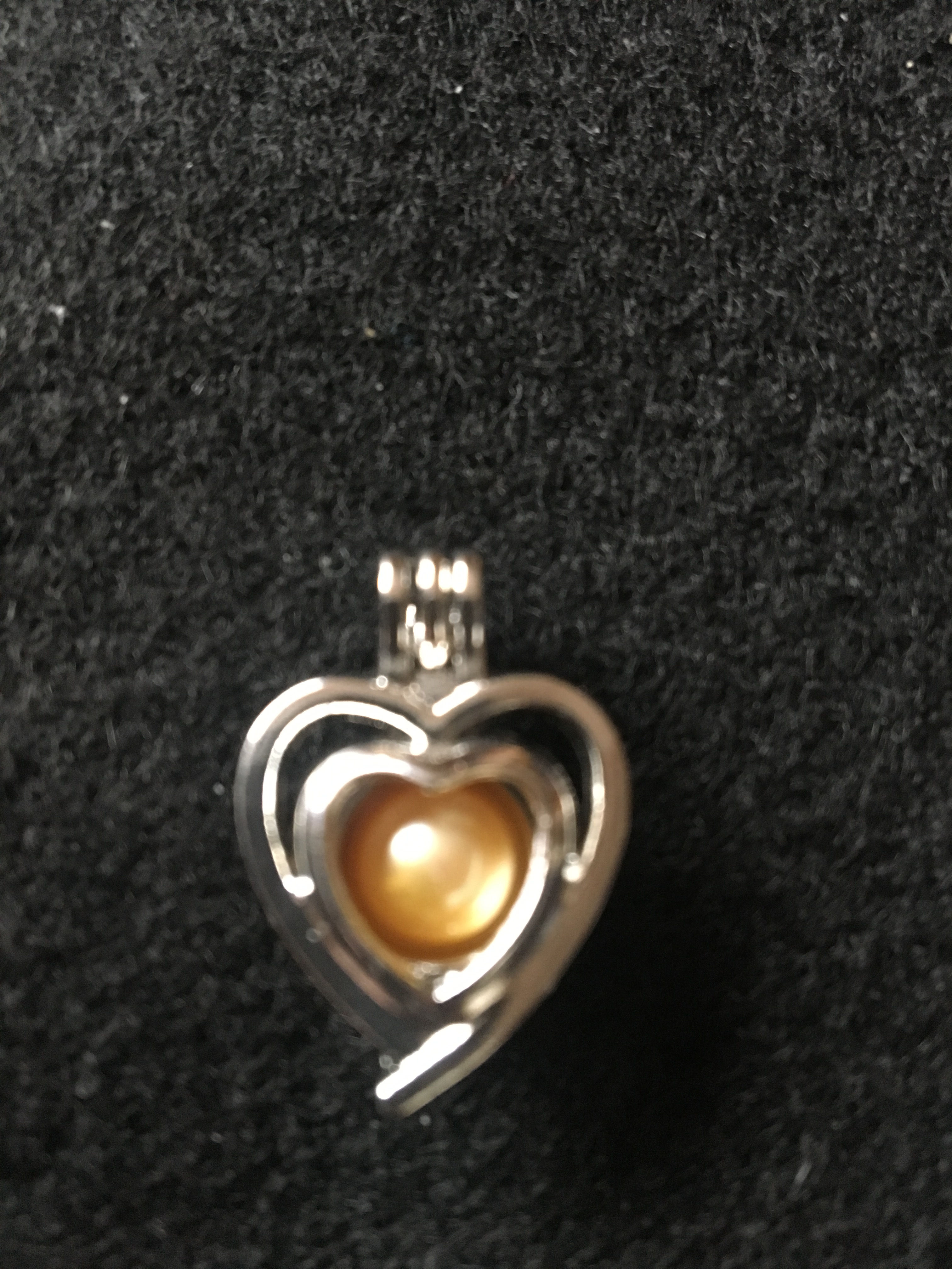 Silver 3D Heart