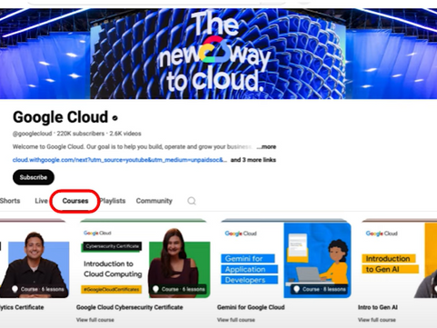 YouTube เพิ่มตัวเลือก ‘Course’