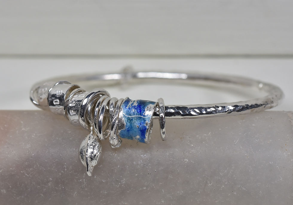 Old father Ocean thick bangle made to order Daisy Dunlop Jewelle