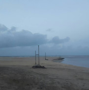 Porthkidney beach, St Ives Bay, in the winter