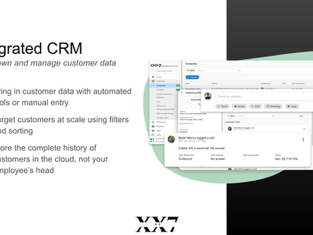 Say Goodbye to Scattered Data: The Power of an Integrated CRM within xx7 AI