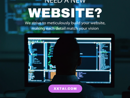 Build Your Online Presence, Effortlessly: Introducing the xx7 AI Website Creator