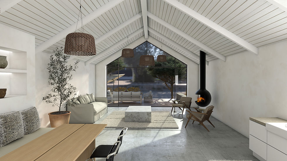 Traditional portuguese alentejo house interior design