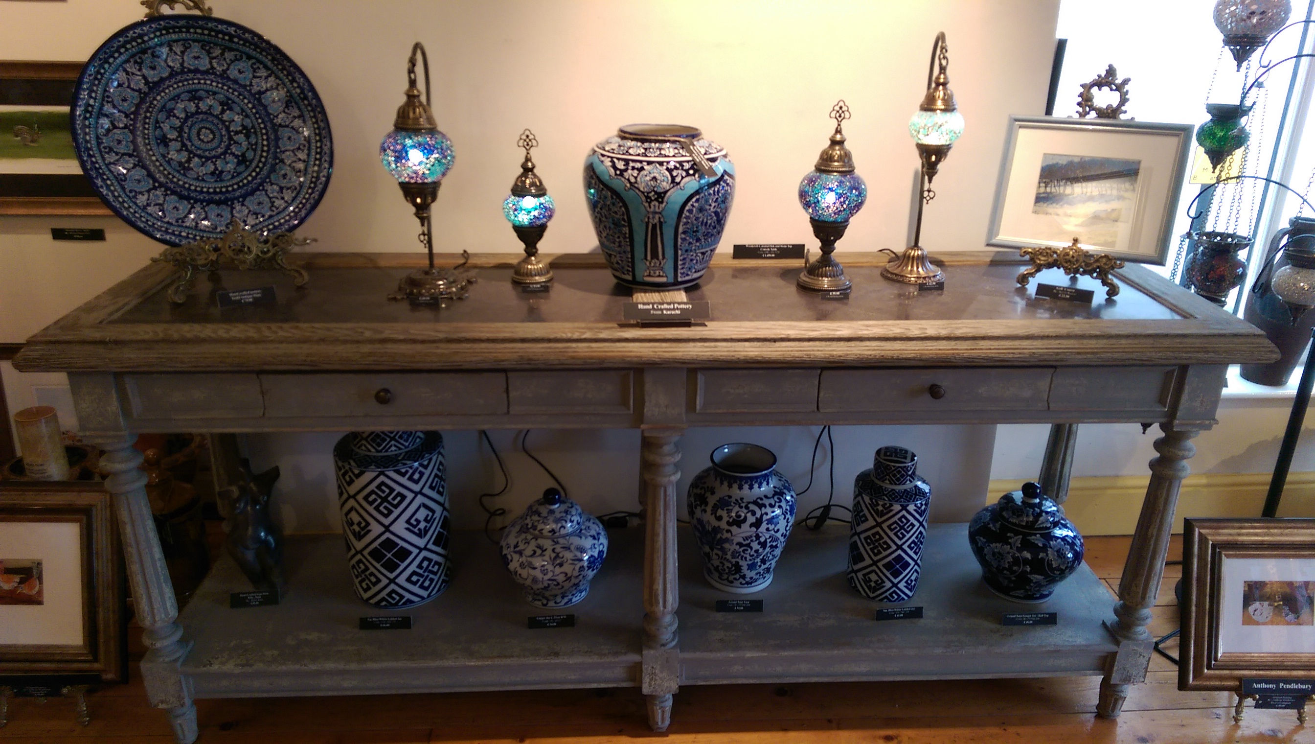 Woodcroft Colonial Oak And Marble