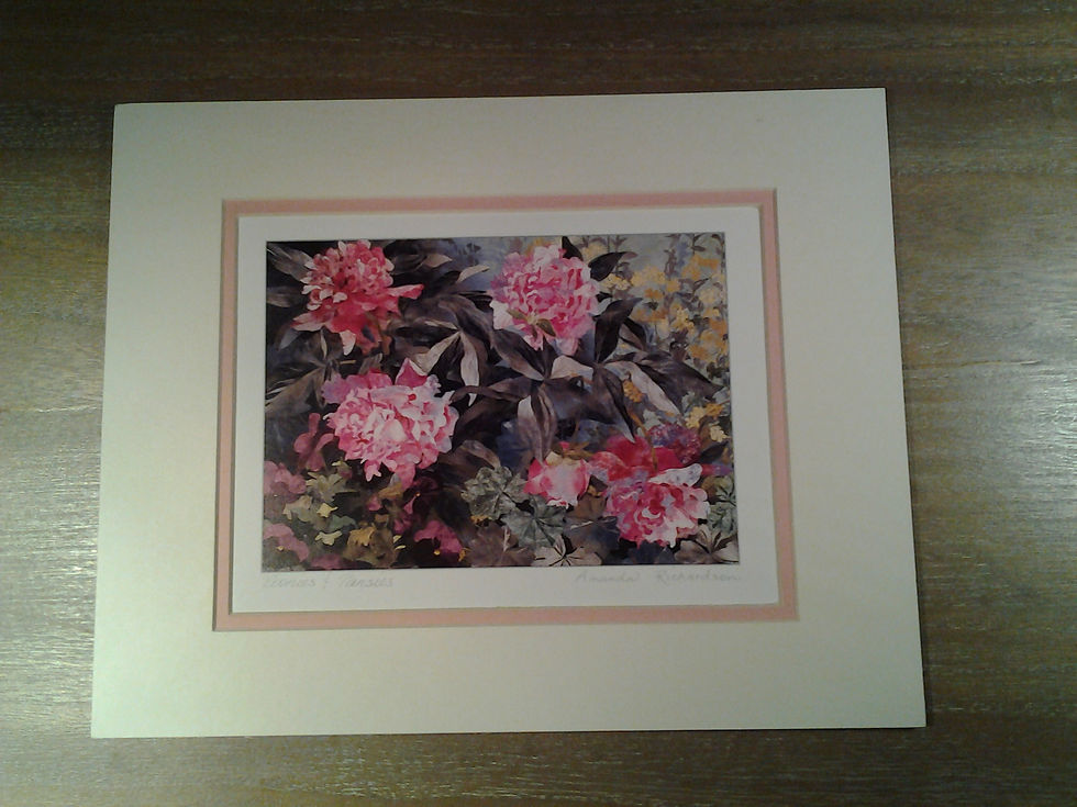 Peonies And Pansies