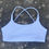 Thumbnail: Sports Bra Women Cross Straps Gym Workout Crop Top Sexy Yoga Vest High Impact Fi