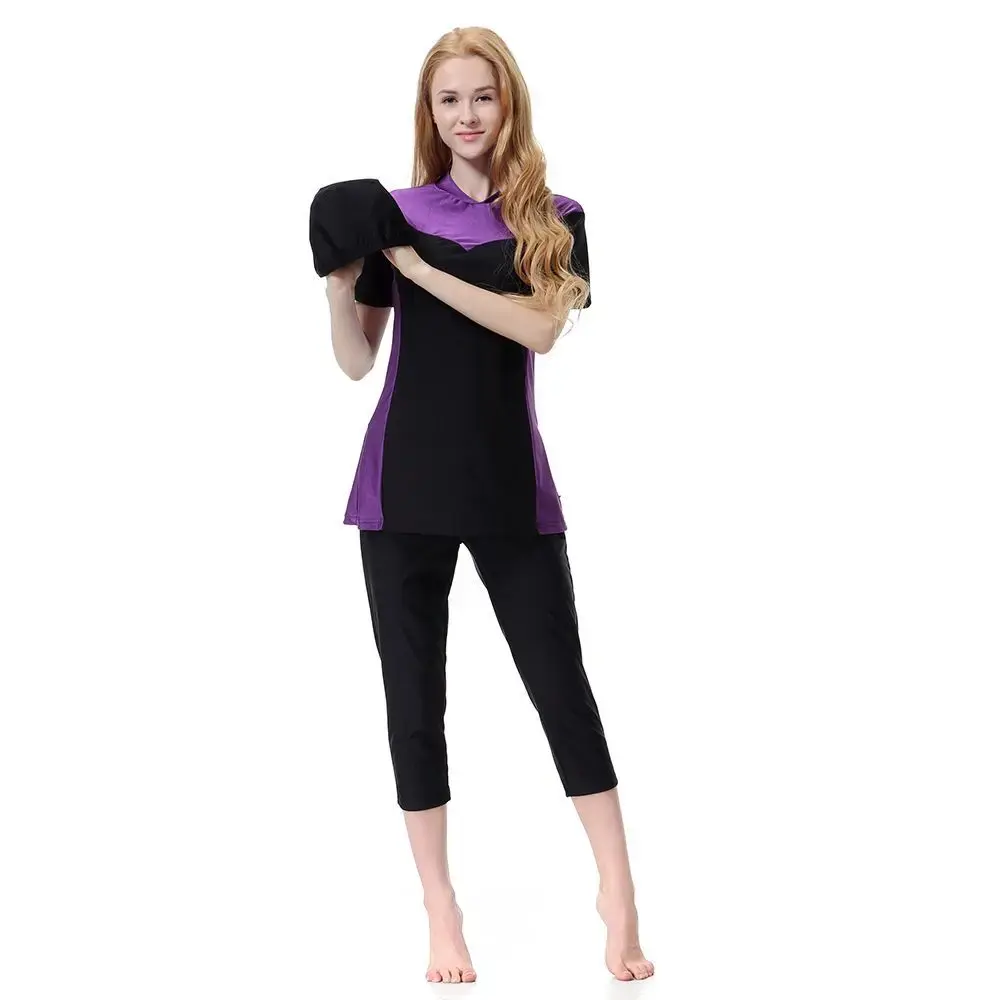 Fashionable Burkini Modest Muslimah Swimwear for Women - 3pc Set - Swimming Atti