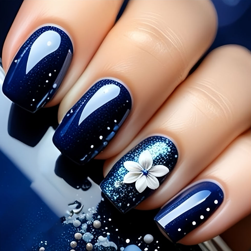 Thumbnail: 24-piece long ballet-shaped nail art with three-dimensional relief patterns, mul