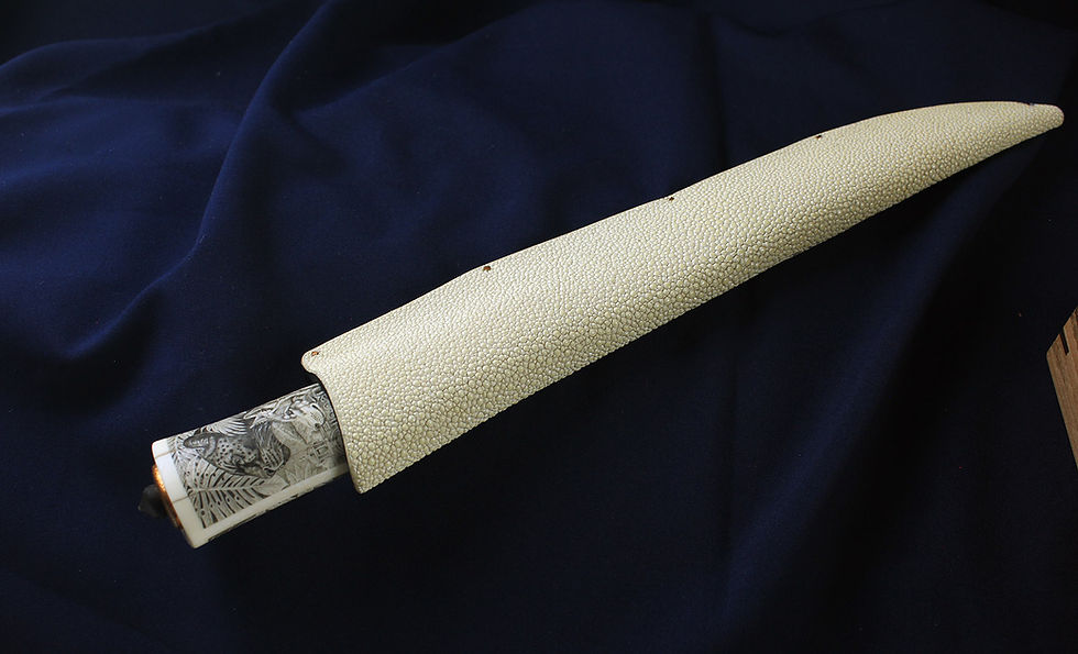 Indexkép: Egyedi Praster mozaik damaszk acél kés csontmetszéssel