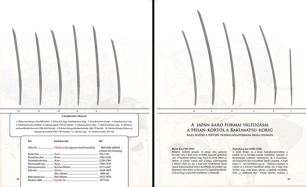 Indexkép: könyv: A japán kard magyarul - 2. kiadás