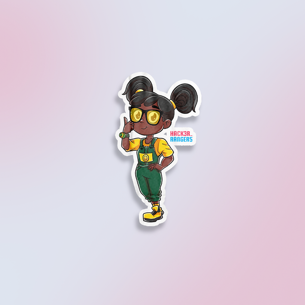 Miniatura: Adesivos Hacker Rangers