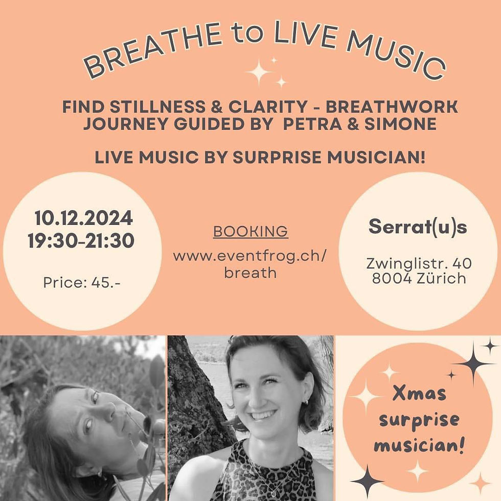 Breathwork with Petra & Simone @ Serrat(u)s 