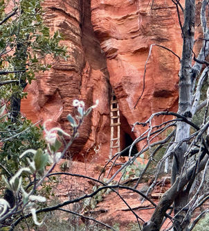 Hidden Ladder in Long Canyon
