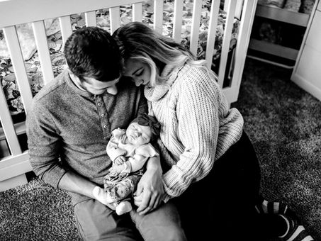 Sweet In-Home Lifestyle Newborn Session