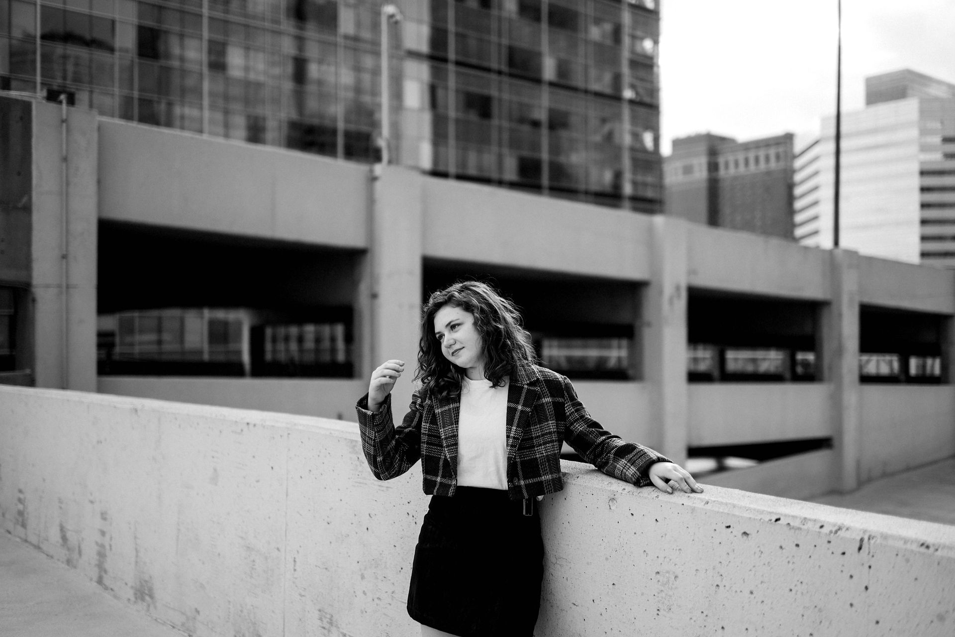 Downtown minneapolis senior photography session with unposed natural documentary minnesota wisconsin photographer