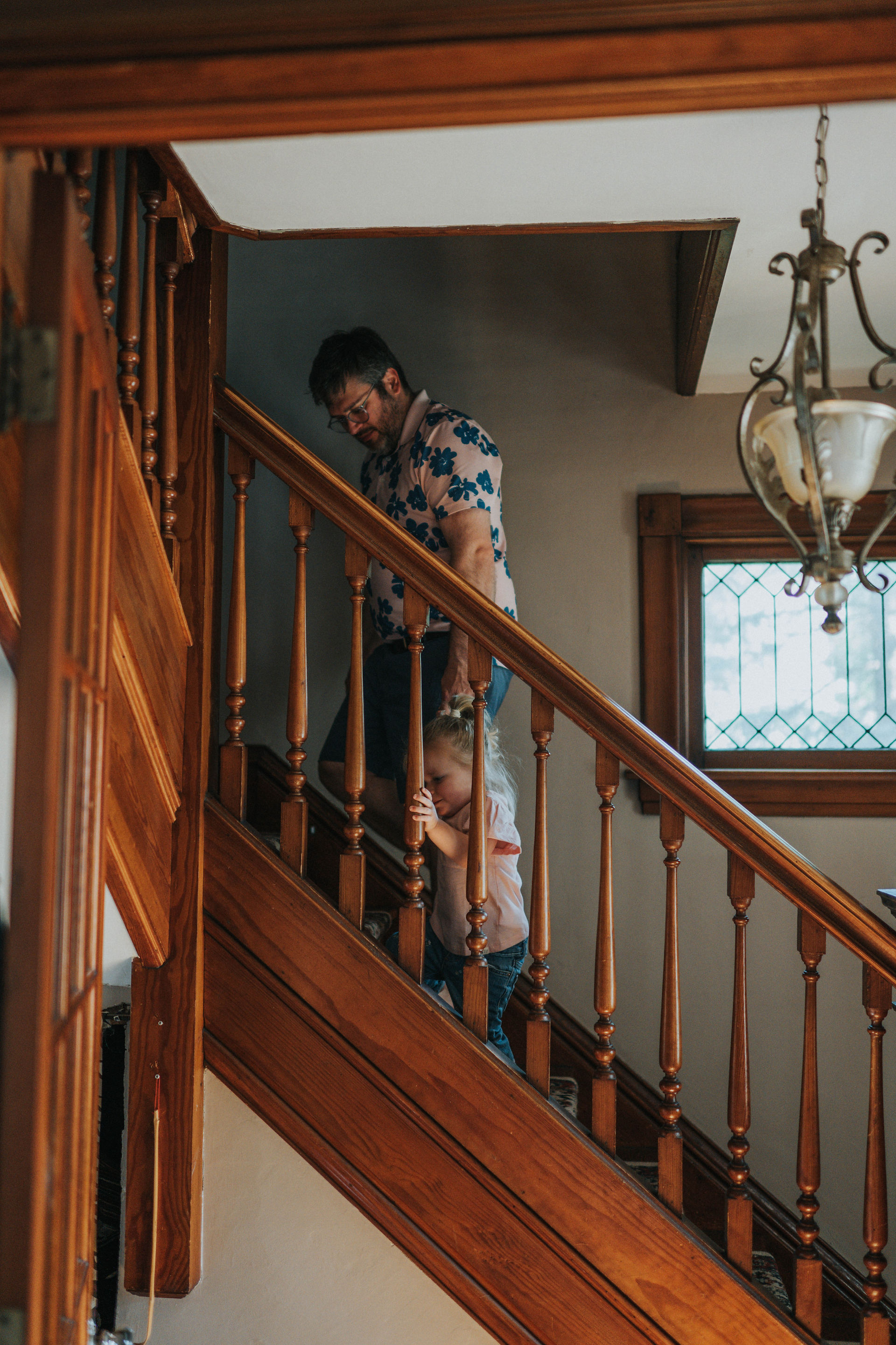 In-home nostaglic family documentary photography session in Hudson Wisconsin