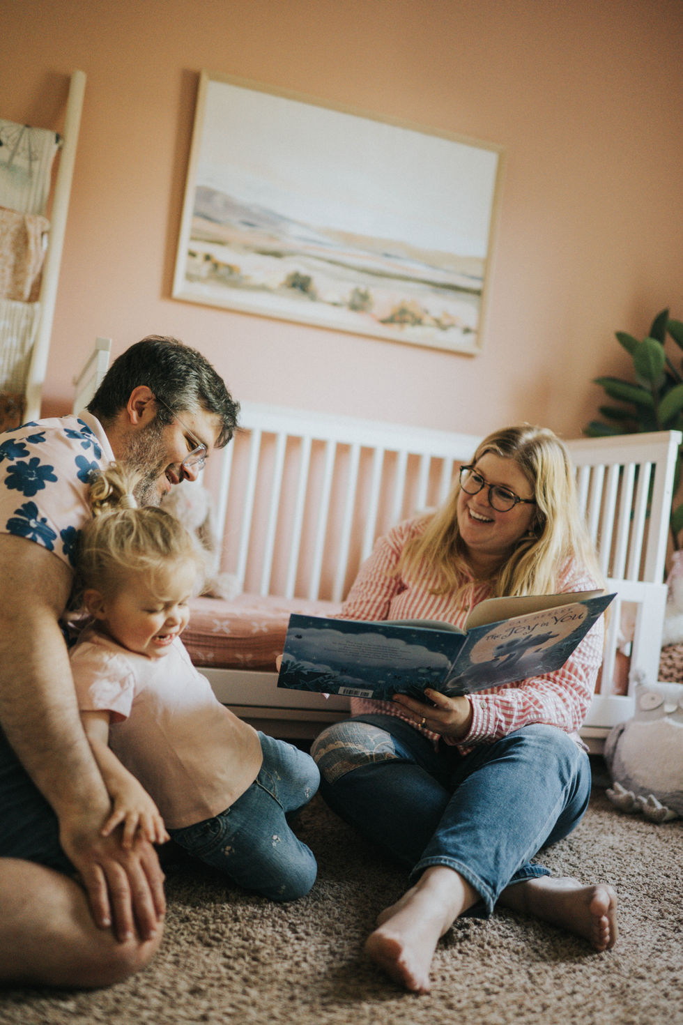 In-home nostaglic family documentary photography session in Hudson Wisconsin