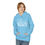 Thumbnail: She Prioritized Peace Hoodie- White Logo 
