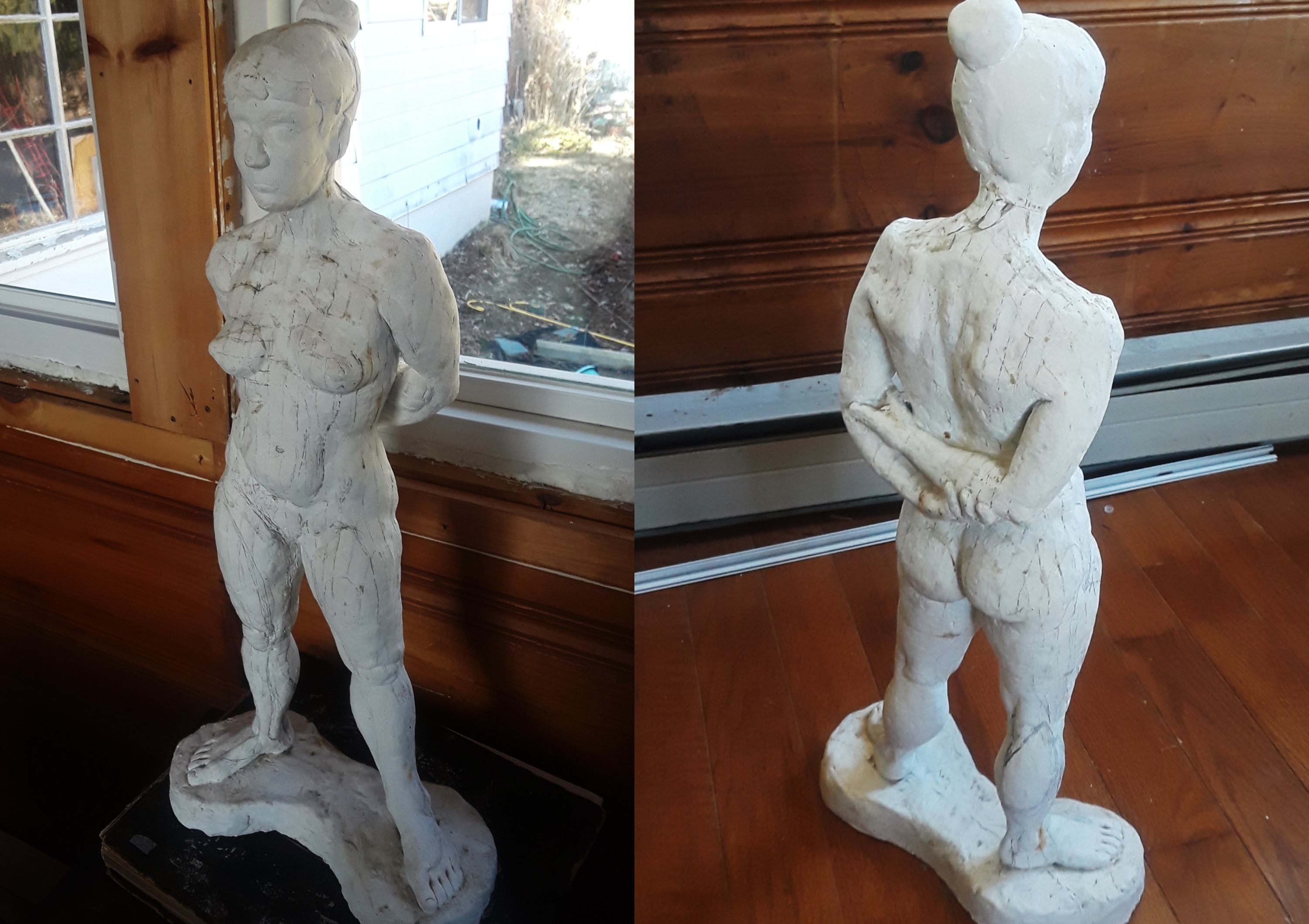 plaster figure sculpture