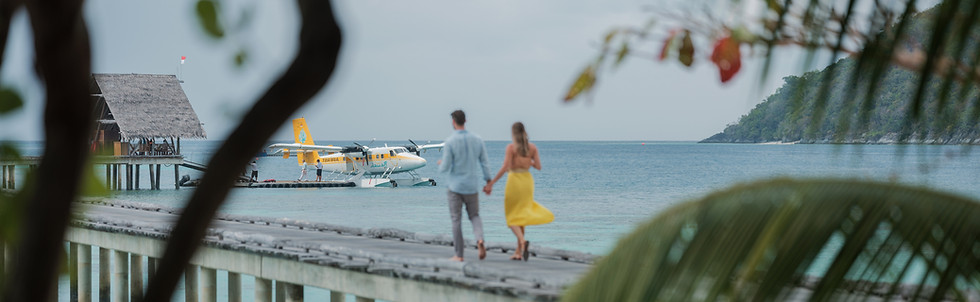 white_female_yellow_dress_man_blue_cloth