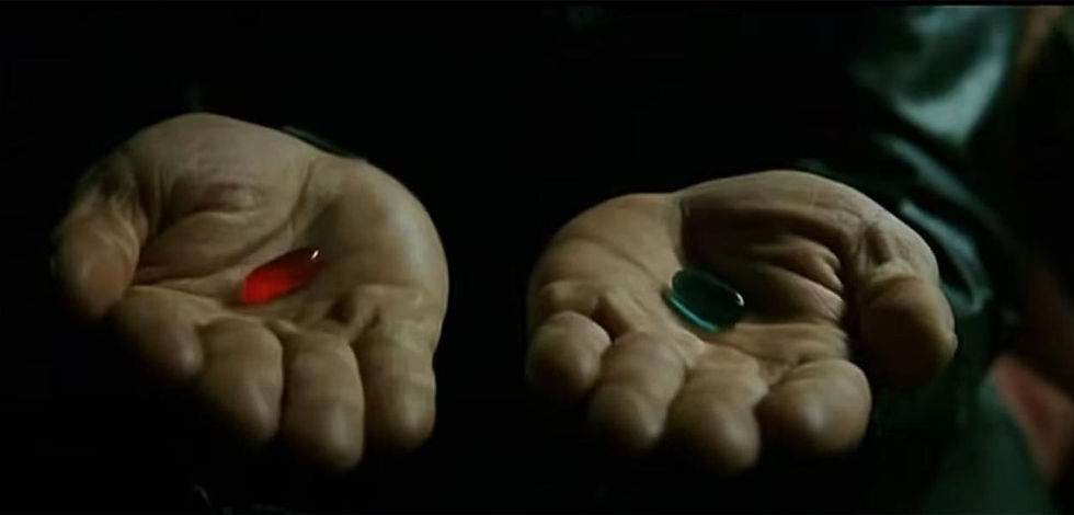 Trecho do filme Matrix