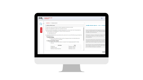 SHL Call Center simulation