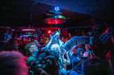 Crowd surfing in The Penny Black by Euan Woodman.