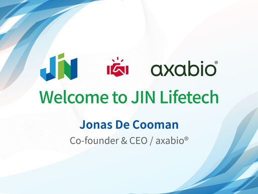 歡迎 axabio® (比利時專利蝦紅素原廠)執行長 Jonas De Cooman 蒞臨參訪