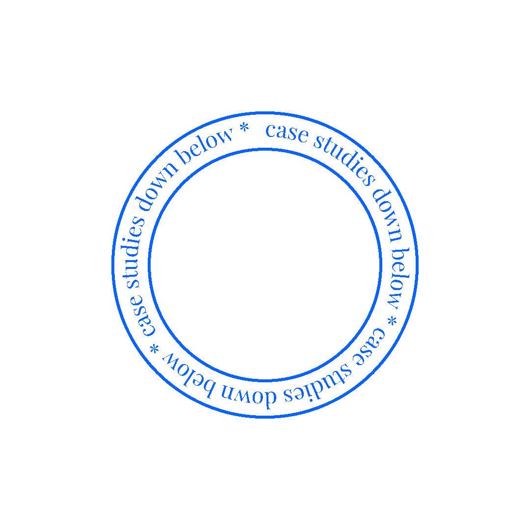 Decorative image that indicates case studies are down below