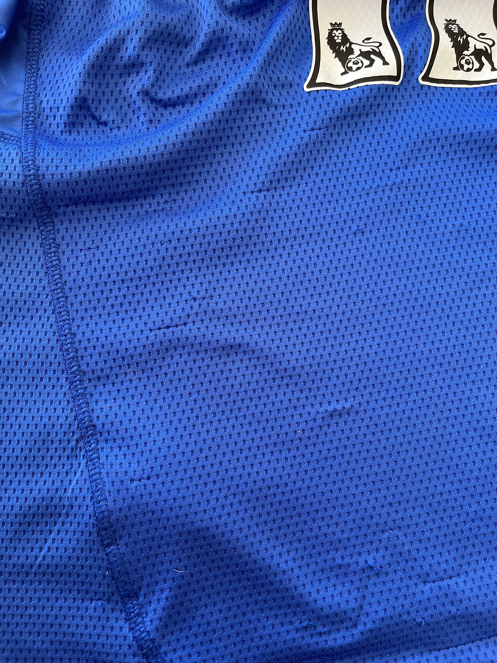 Thumbnail: adidas Chelsea 09/10 Home Jersey - Drogba #11 - S - USED: Very Good/Good