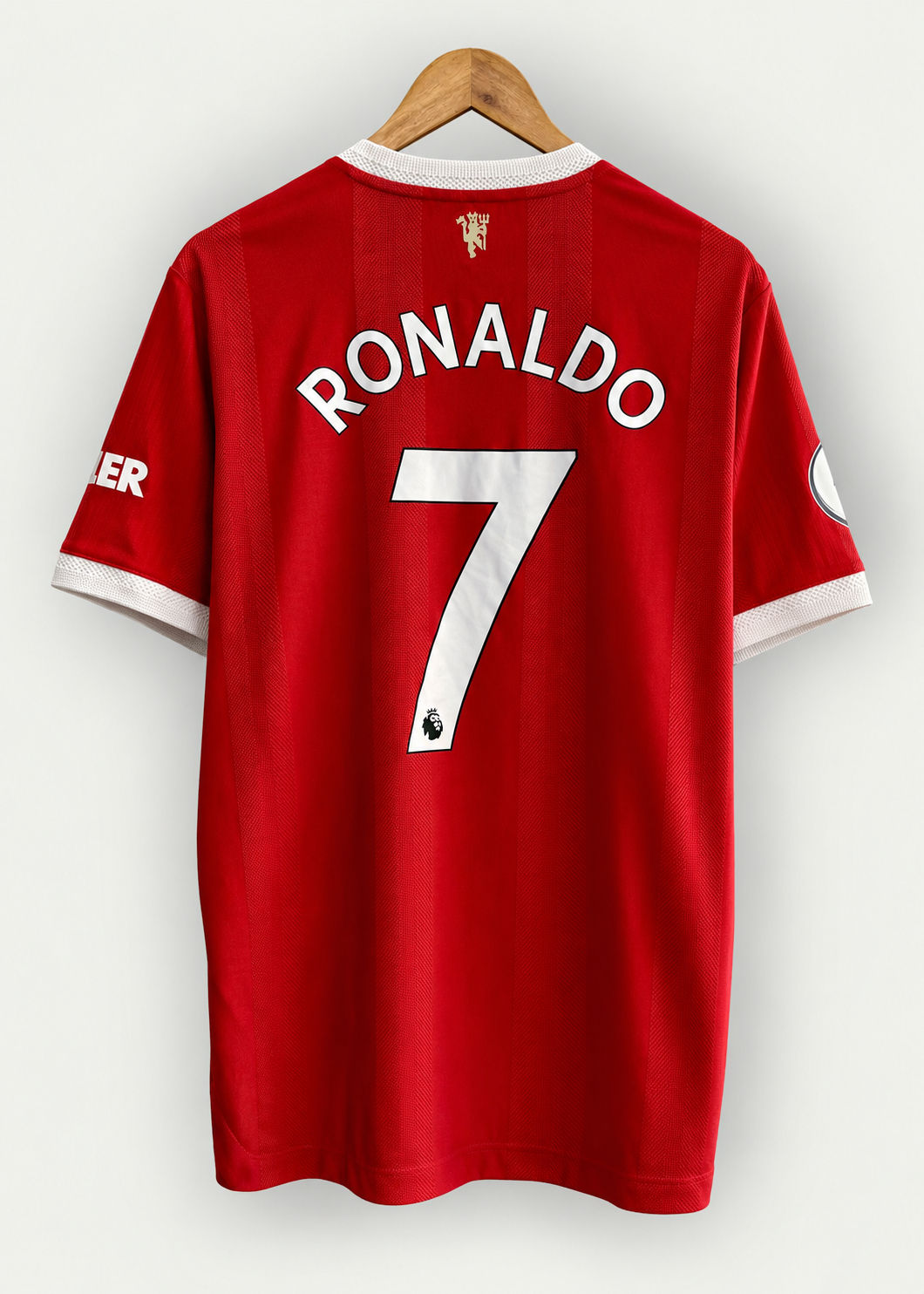 adidas Manchester United 21/22 Home Jersey PV - Ronaldo #7 - L - USED: Excellent