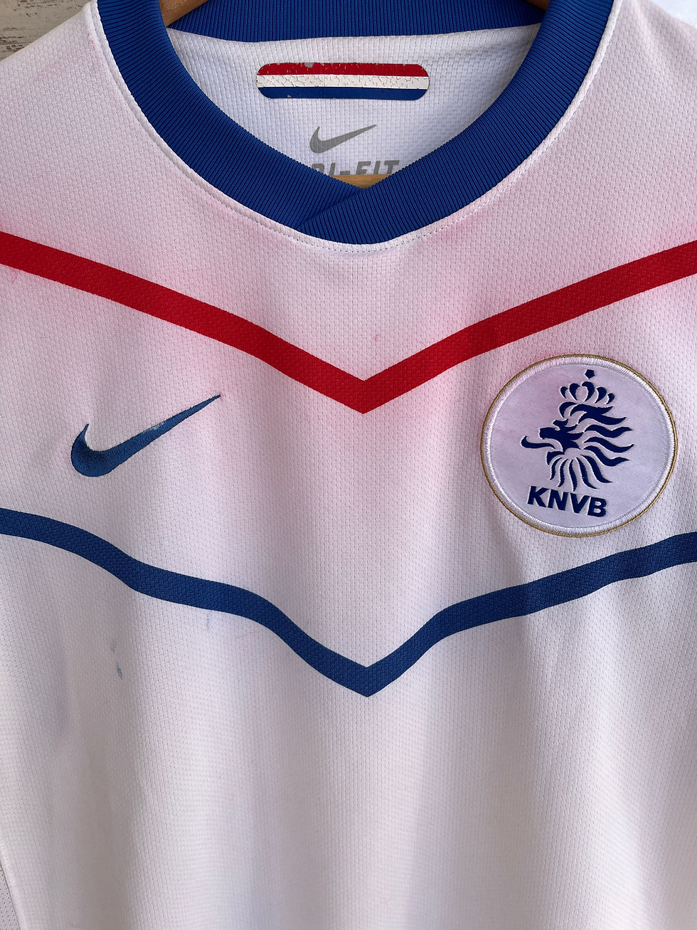 Thumbnail: Nike Netherlands 2010 Away Jersey - M - USED: Fair