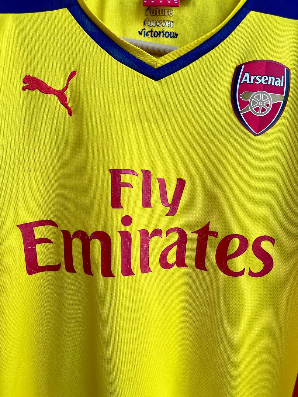 Thumbnail: Puma Arsenal 14/15 Away Jersey - Özil #11 - M - USED: Good/Fair