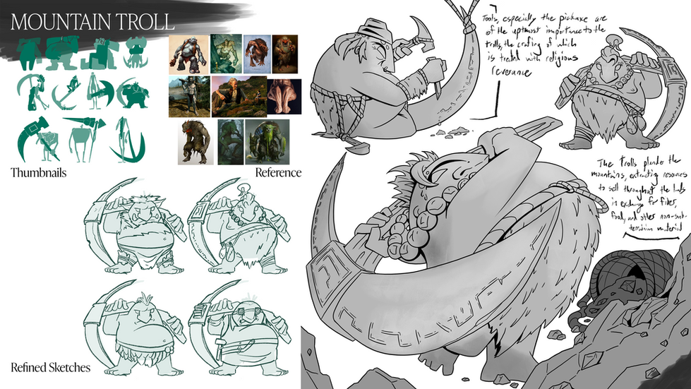 13 Mountain Troll Process Widescreen