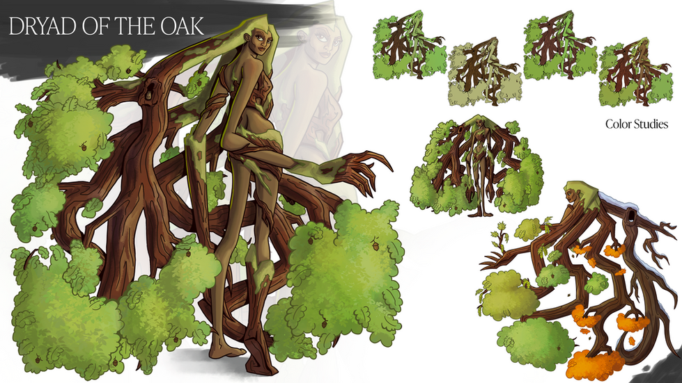 14 Dryad of the Oak Hero Widescreen