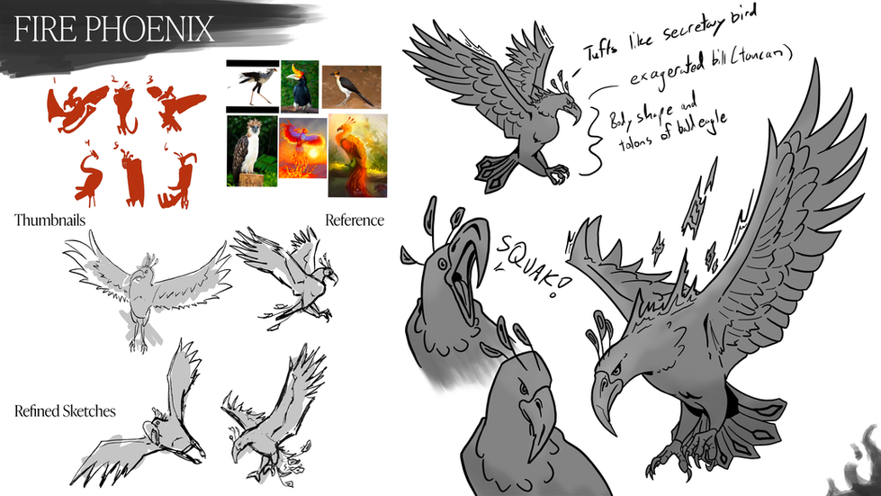 01 Fire Phoenix Process Widescreen