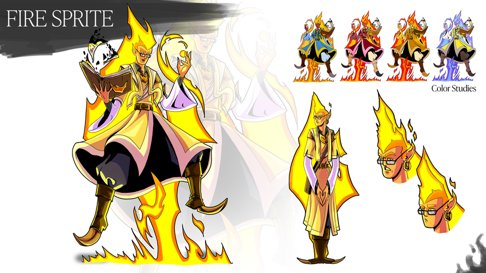 05 Fire Sprite Hero Widescreen