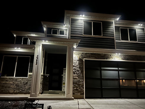 schedule your accent lights in the smart phone app.