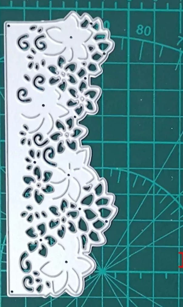 Flower Card Border Edge Metal Cutting Die