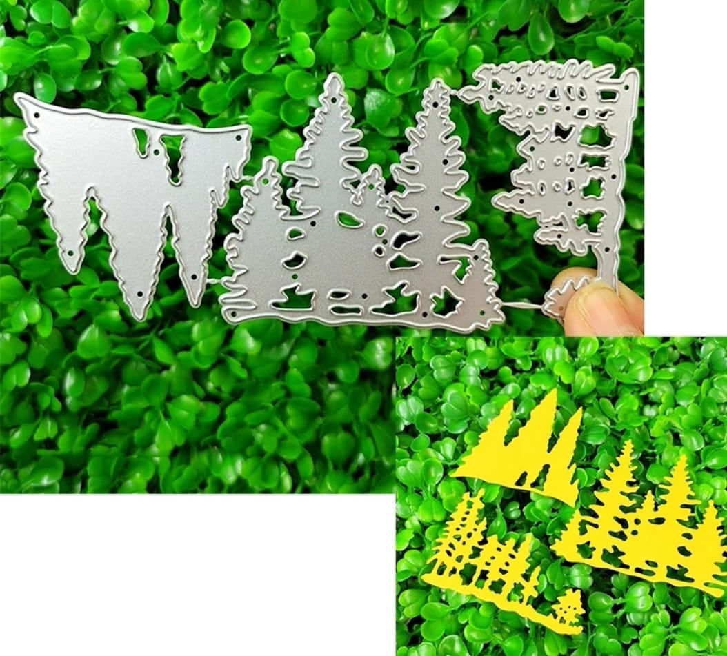 3 Piece Tree groups Metal Cutting Die set