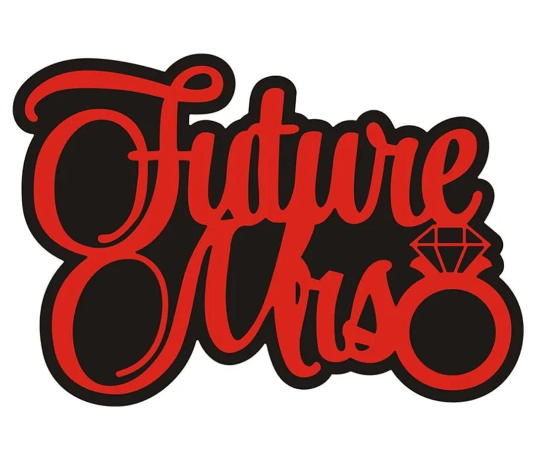 Future Mrs with Ring Metal Cutting Die (Large)