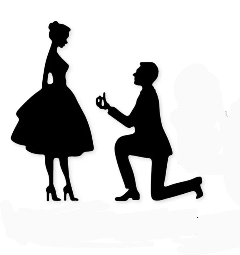 Thumbnail: Engagement Couple Metal Cutting Die
