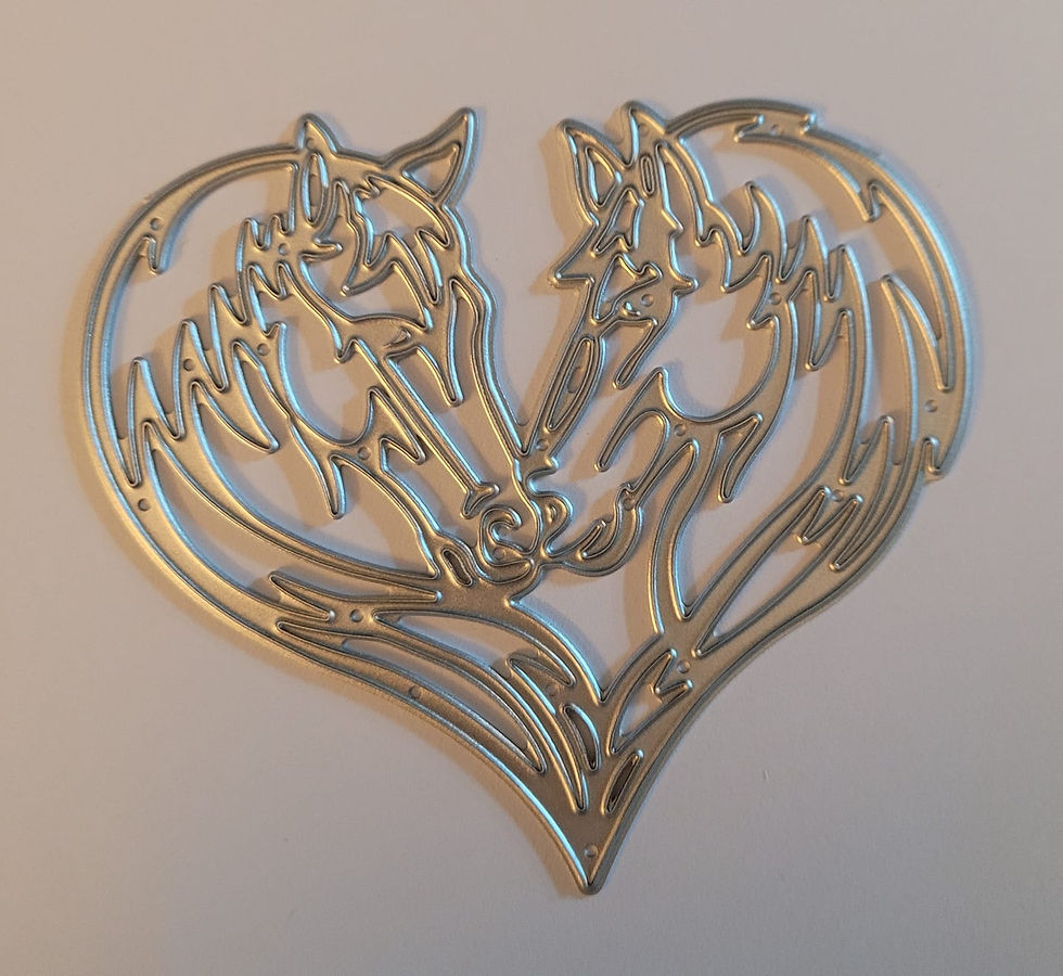 Double Horse Heart Metal Cutting Die