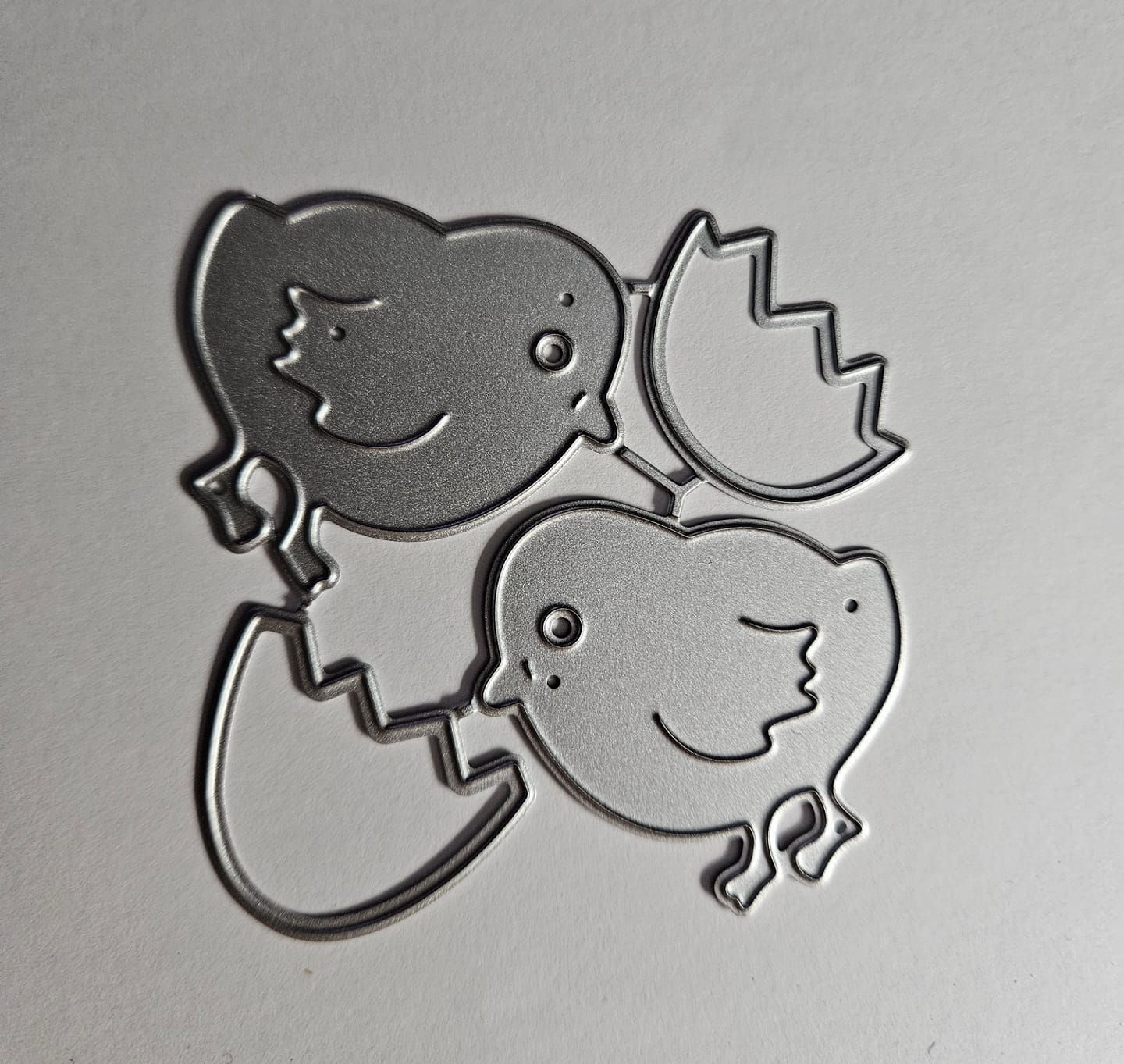 Chicks with Egg Shell Metal Cutting Die Set