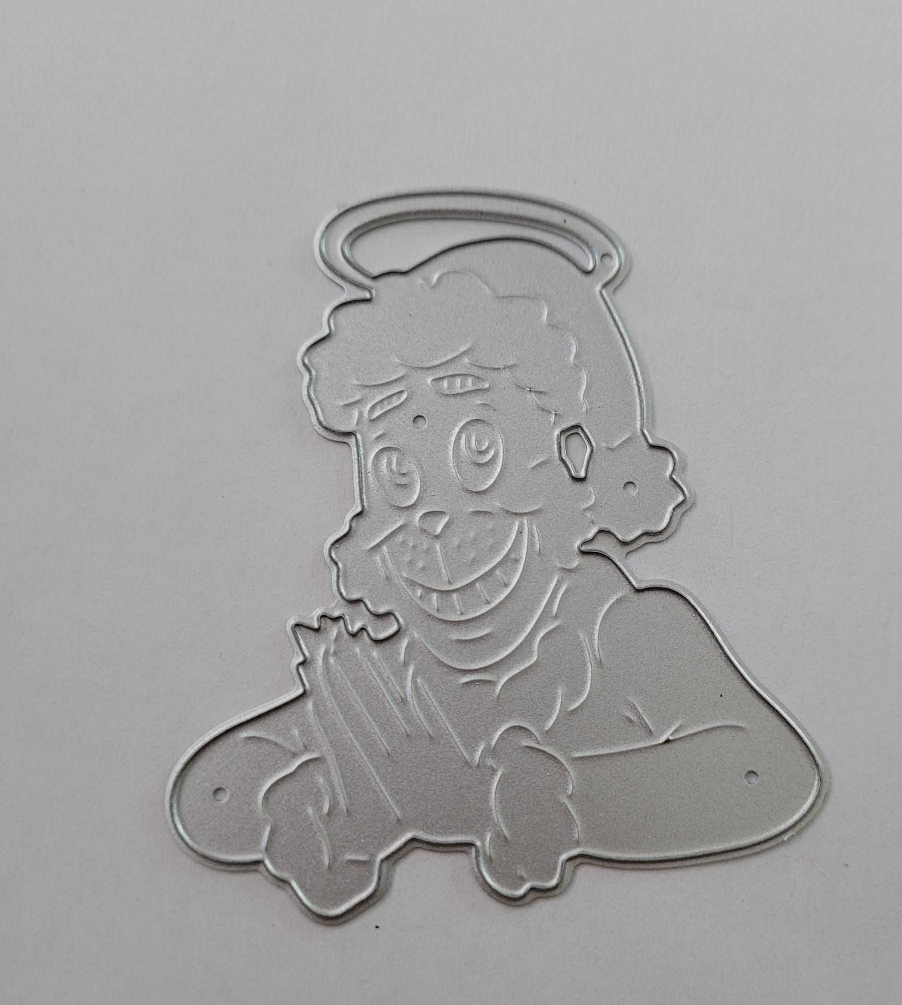 Grinch Praying Metal Cutting Die
