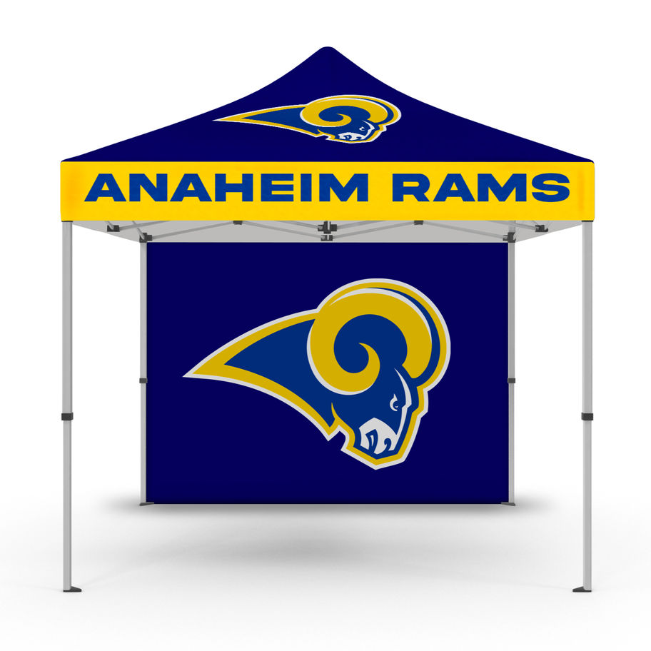 Anaheim Rams printed canopy